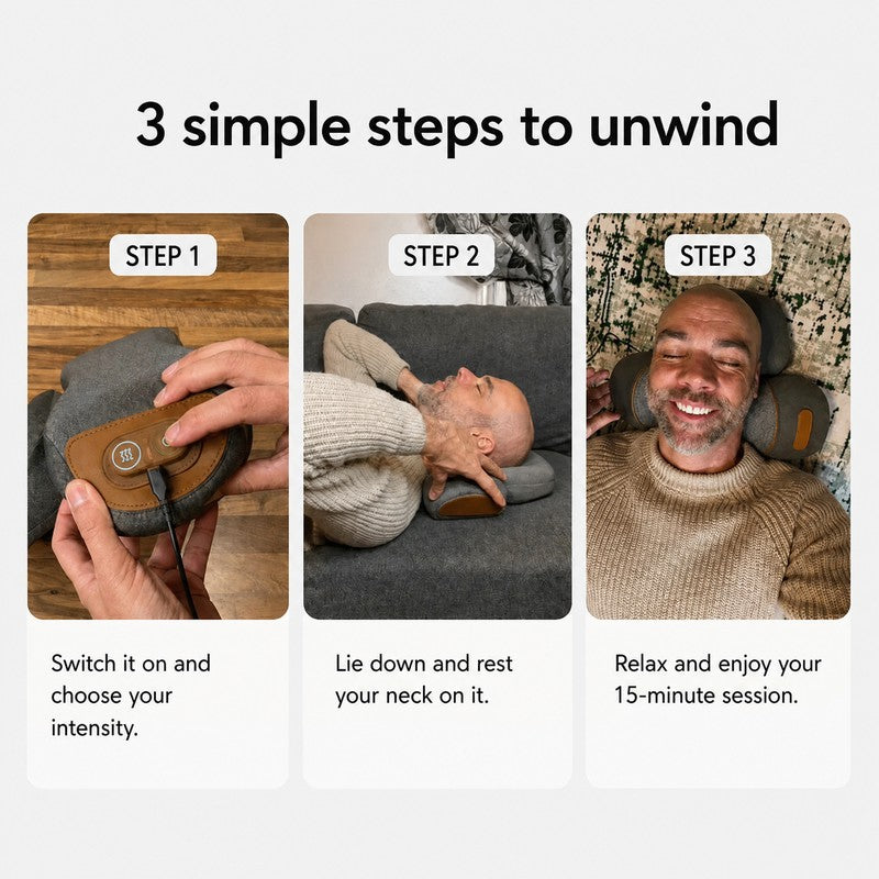 How to use the Serena Neck Massager